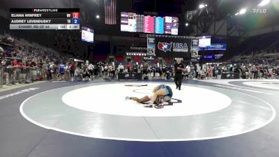 155 lbs Champ. Rd Of 64 - Eliana Winfrey, WV vs Audrey Levendusky, TN