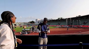 Rai Benjamin Chats about the future of the 400mH at the 2025 Oslo Bislett Games