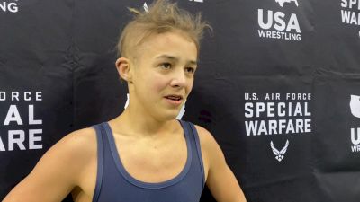 Tanner Telford, 16U Boys' Folkstyle Nationals Champion at 106 lbs.