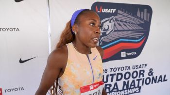 Aaliyah Butler Claims Top Seed for 400m Final: Rookie Pro Transition & Low-48 Goal | Post-Race Interview 2026 USATF