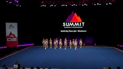 South Bay Cheer 360 - Shockwave [2022 L3 Senior - Small Semis] 2022 The D2 Summit