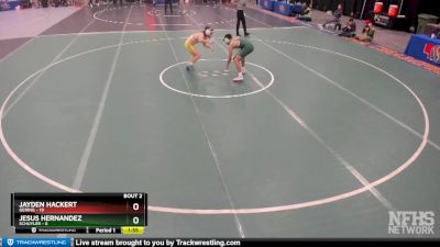 Jayden Hackert &nbsp;over&nbsp;Jesus Hernandez