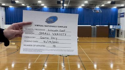 Lincoln East High School [Small Varsity - Game Day Virtual Finals] 2021 UDA National Dance Team Championship