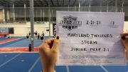 Maryland Twisters - Storm [L2.1 Junior - PREP] 2021 NCA All-Star Virtual National Championship