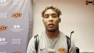 Dee Lockett's Getting Pushed In Oklahoma State Room