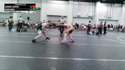 135 lbs Quarterfinal - Gabriel Serros, Top Rank vs Nate Davis, Level Up