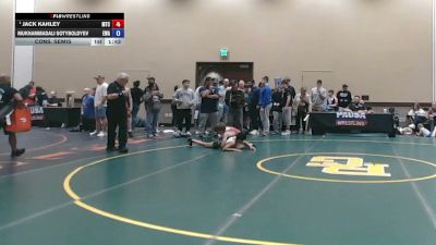 88 lbs Cons. Semis - JACK KAHLEY, M2 Training Center vs Mukhammadali Sotyboldyev, Elite Wrestling Academy