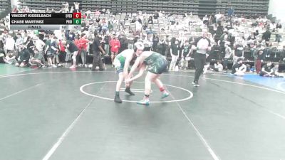 140-J lbs Final - Vincent Kisselbach, Overtime vs Chase Martinez, Pride WC