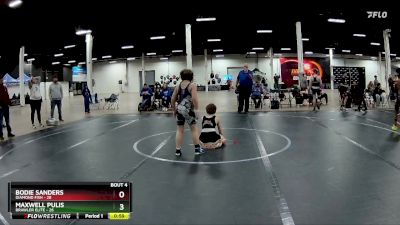 92 lbs Round 2 (4 Team) - Bodie Sanders, Diamond Fish vs Maxwell Pulis, Brawler Elite