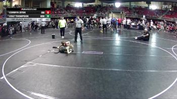 55 lbs 1st Place Match - Corbyn Zitek, Cavalry Wrestling Club vs Colt Thompson, Nebraska Elite Wrestling Club