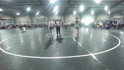 120 lbs Round Of 32 - Jessilyn Mohler, Ogden's Outlaws Wrestling Club vs Carleigh Clark, BullTrained