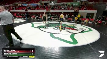 175 lbs Placement (4 Team) - Elliott Hoff, Dallas Highland Park vs Keagan Justus, Prosper