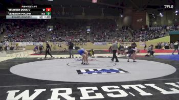 120 lbs Champ. Round 2 - Brayden Donato, Walton-Verona vs Jeremiah Pulliam, Paducah Tilghman