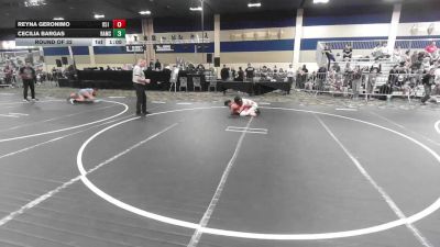 101 lbs Round Of 32 - Reyna Geronimo, 951 Wc vs Cecilia Bargas, Rams WC