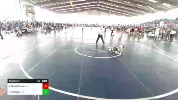 54 lbs Consi Of 4 - Joshua Gustafson, NM Bad Boyz vs Isaac Ortega, Desert Dogs WC