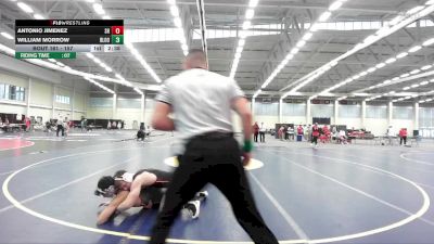 157 lbs Round 3 - Antonio Jimenez, Sacred Heart vs William Morrow, Bloomsburg