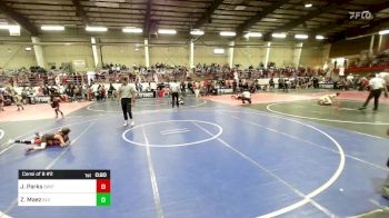 54 lbs Consi Of 8 #2 - Jaxon Parks, Bayfield vs Zayne Maez, SLV Elite WC