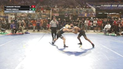 126 3A Cons. Round 2 - Leonard Wilder, Ft Pierce Central vs Mario Dibella, Bartram Trail