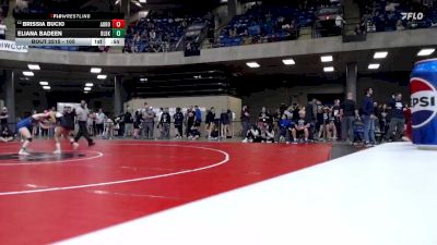 105 lbs Champ. Round 3 - Brissia Bucio, Unattached vs Eliana Badeen, Unattached