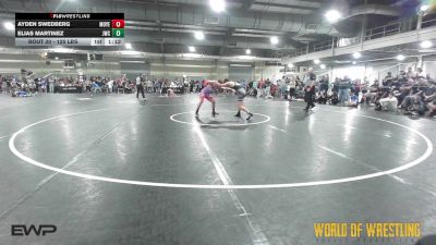 125 lbs Round Of 64 - Ayden Swedberg, Moyer Elite vs Elias Martinez, Juggernaut Wrestling Club