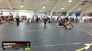 138 lbs Round 1 (6 Team) - Sincere Pompey, MILO`s Misfits vs Luke Nieto, BlueWave 1