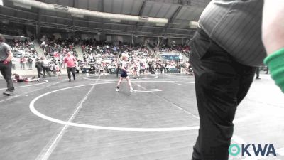 46 lbs Consi Of 32 #2 - Brooks Young, Stroud Youth Wrestling Club vs Wills Jezek, Team Tulsa Wrestling Club
