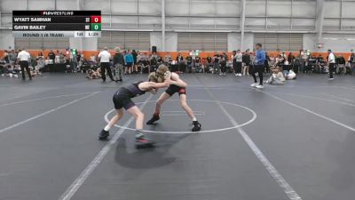 80 lbs Round 1 (6 Team) - Gavin Bailey, Warner Elite vs Wyatt Samhan, Stealth Training