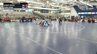 165 lbs Everett Zeitler, Wisconsin vs Chase Young, California Gold