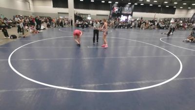 150 lbs Cons. Quarters - Aubry Cacek, Ironhawk Wrestling Academy vs Hailey Goth, Summit Wrestling Academy