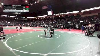 75 lbs Champ. Round 1 - Isaac Denholm, NBHA vs Barrett Moore, DONA