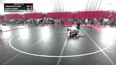 157 lbs Cons. Round 5 - Mason Boulanger, Team Nazar Training Center vs Jacksyn Thorpe, Askren Wrestling Academy