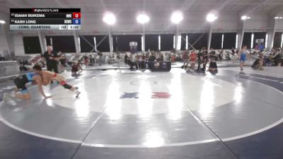 138 lbs Cons. Quarters - Isaiah Buikema, Howe Wrestling School vs Kash Long, Bear Cave Wrestling Club