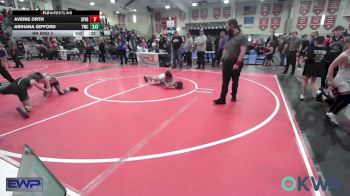 95 lbs Rr Rnd 3 - Abigail LeGrand, Sperry Wrestling Club vs Arwen Frisby, Skiatook Youth Wrestling