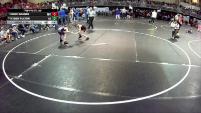 70 lbs Cons. Round 2 - Kysen Fulton, GI Grapplers vs Knox Graser, Trojan Wrestling Club