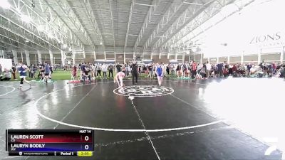 130-136 lbs Quarterfinal - Lauren Scott, CO vs Lauryn Bodily, WY