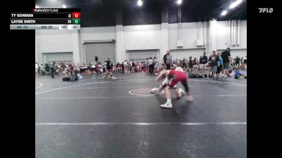 96 lbs Round 3 (8 Team) - Layne Smith, Dayton Bandits vs Ty Gorman, Alpha Elite