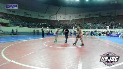 5th Place - Jayzen Spotwood, Del City Little League vs Kenden Maxwell, Choctaw Ironman Youth Wrestling