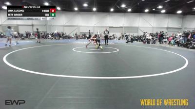 92 lbs Rr Rnd 4 - Link Luedke, Wyoming Underground vs Jett Greer, Shelton Wrestling Academy 12U