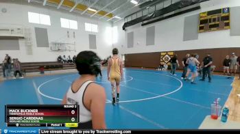 155 lbs Round 2 - Sergio Cardenas, Worland Middle School vs Mack Buckner, Thermopolis Middle School