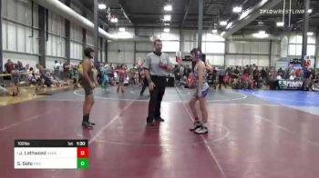 102 lbs Round Of 16 - Joseph Lathwood, Hawaiian Wrestling Association (HWA) vs Sevastian Soto, Vwc