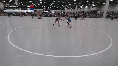 120 lbs Cons. Rd Of 16 - Chloe Medlock, Putnam City West High School Wrestling vs Isabella Downing, Flathead High School Wrestling