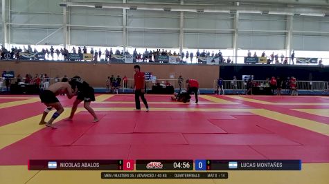 Nicolas Abalos vs Lucas Montanes 2025 ADCC South American Championship