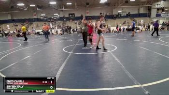 185 lbs Quarterfinal - Cole McLaughlin, Yale Jr. Bulldogs Wrestling vs John Bramlett, Wave Wrestling Club