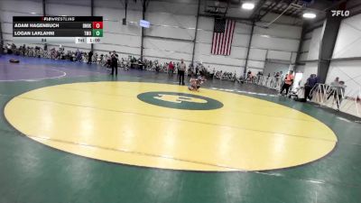 84 lbs Round 2 (10:45am Saturday) - Logan Laklahni, Team Ohio vs Adam Hagenbuch, Dynasty Black