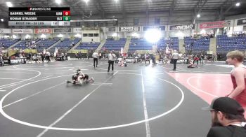 58 lbs 5th Place - Gabriel Weese, Adams City WC vs Ronan Strader, Eastside United