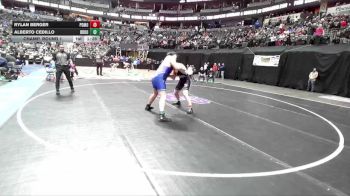 285-5A Champ. Round 1 - Rylan Berger, Pomona vs Alberto Cedillo, Broomfield High School