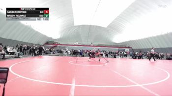 133 lbs Champ. Round 1 - Nasir Christion, Manchester vs Mason Feudale, Grand Valley State