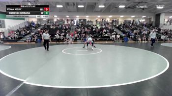 132 lbs Quarterfinal - Antonio Guebara, Maize WC vs Ethan Kelly, Hooligan Wrestling Academy