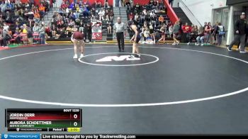 125 C 1st Place Match - Jordin Derr, Independence vs Aurora Schoettmer, Benton Community