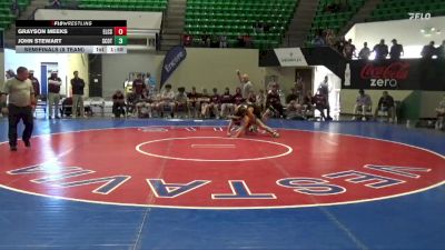 146 lbs Semifinals (8 Team) - John Stewart, Scottsboro vs Grayson Meeks, Elmore County School